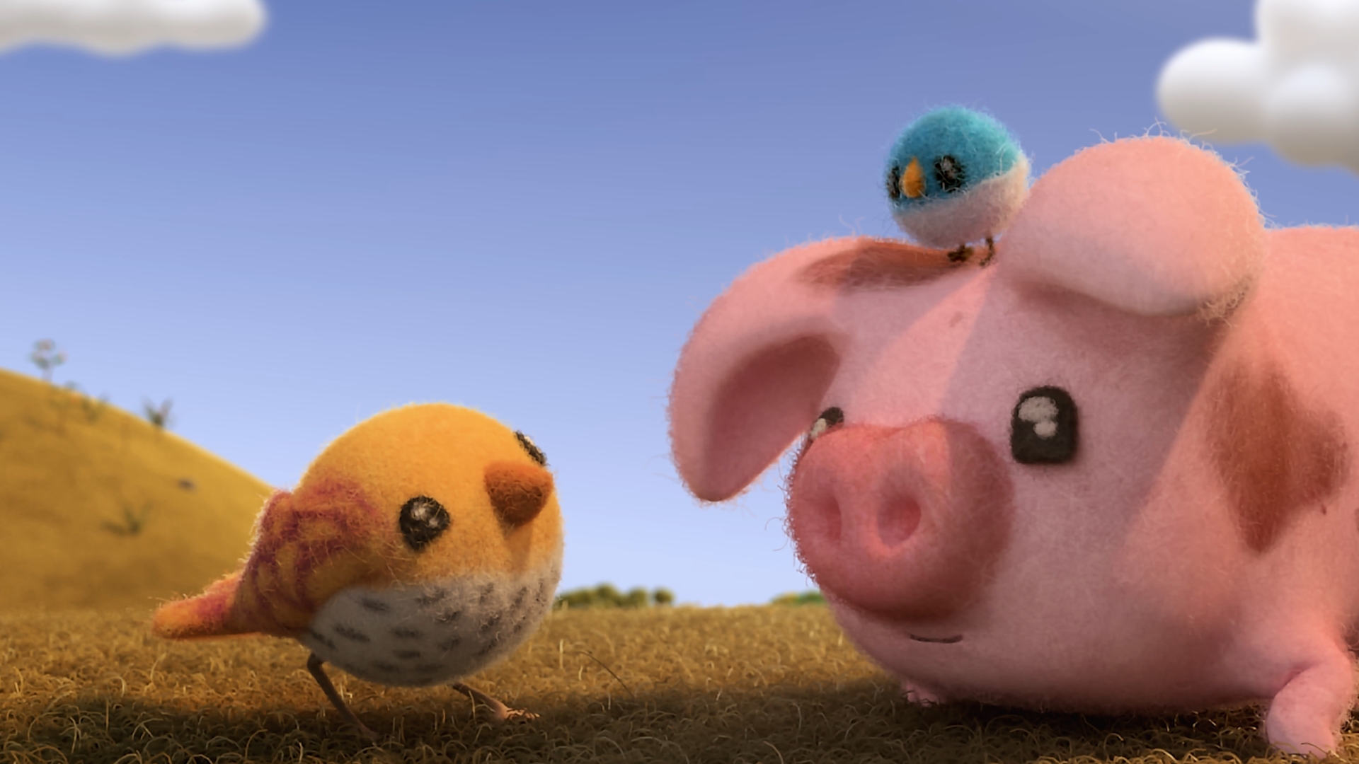 ภาพยนตร์เจ้าหมูขี้เหงากับเจ้านกตัวจิ๋ว